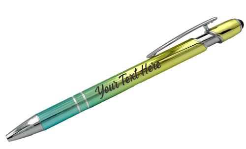 Personalized Stylus Pen - Ombre Blue/Green*
