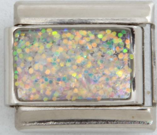 9mm Glitter Single Link-Charmed Jewellery