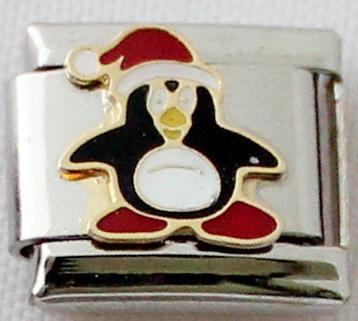 Christmas Penguin 9mm Charm-Charmed Jewellery