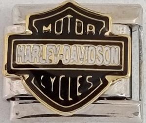 Harley Davidson 9mm Charm