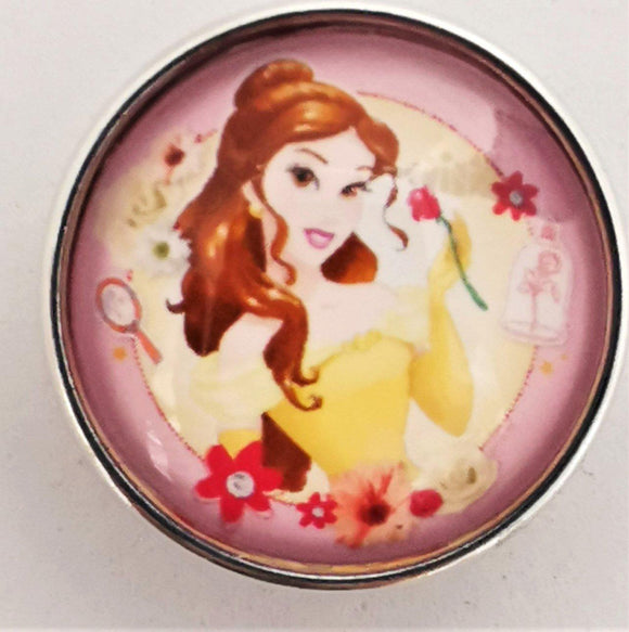 Large Snap Glass Charm 322 (fits large snap jewellery)-Charmed Jewellery