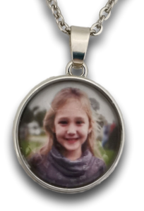 Pendant 1 + Chain + Photo Charm (click product to upload photo)-Charmed Jewellery