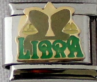 Libra Colour 9mm Charm-Charmed Jewellery