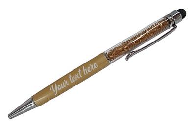 Personalized Crystal Stylus Pen - Gold*