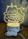 Personalized Dinosaur 3 LED Night Light