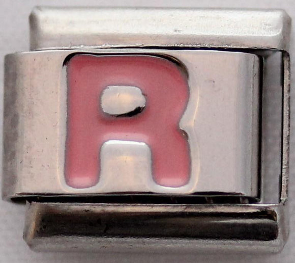 Pink Letter R-Charmed Jewellery