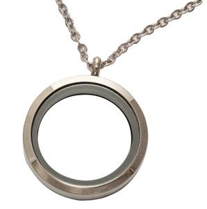 Round Locket + Chain-Charmed Jewellery