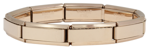 Superlink Italian Charm Bracelet - Rose Gold-Charmed Jewellery