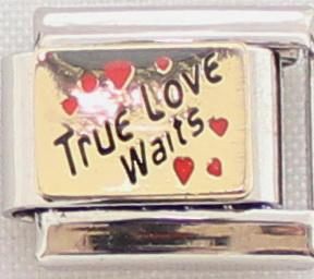 True Love Waits 9mm Charm-Charmed Jewellery