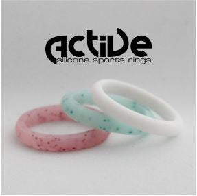 Silicone Rings - Ladies Stackers
