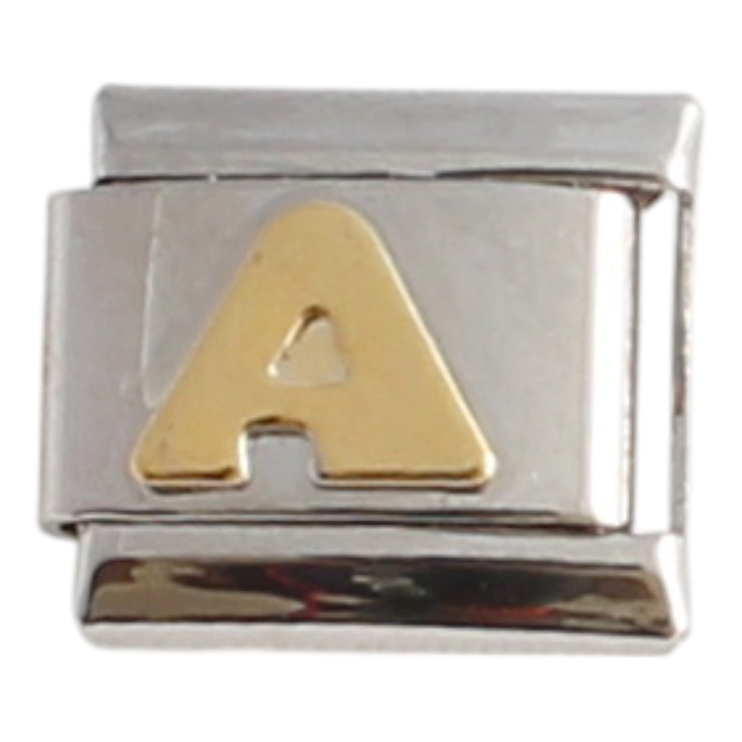 9mm Gold Plated Letter Charms