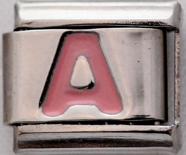 Charmed Letters 9mm Pink Letter Charms – Charmed Jewellery