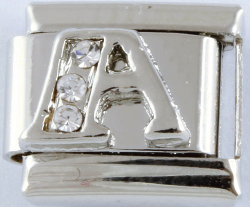 9mm Silver Letters – Charmed Jewellery