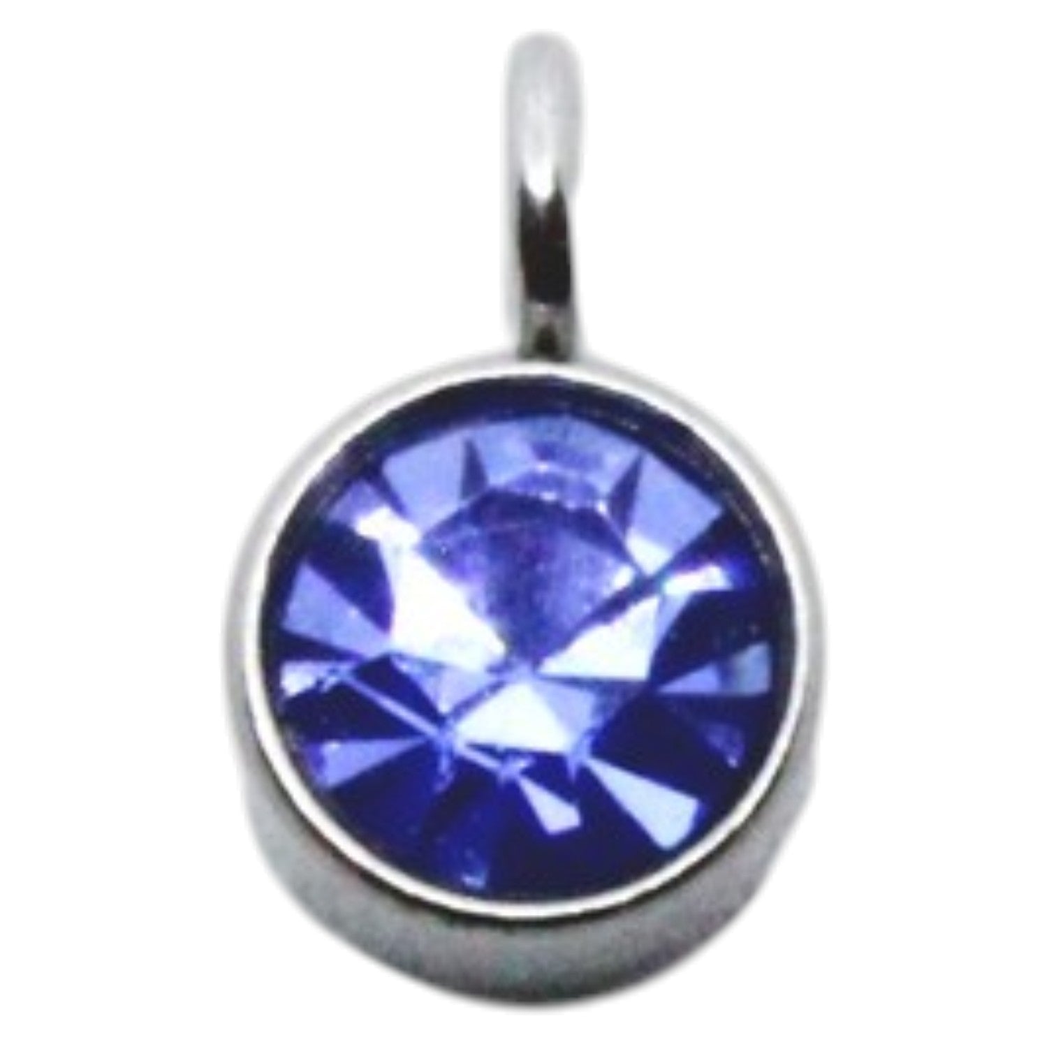 Birthstone Charm March (Engraved jewellery)