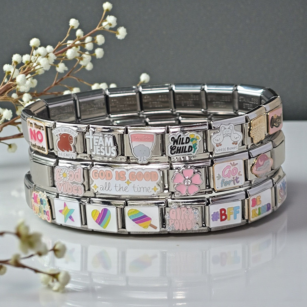 9mm Italian Charms & Bracelets