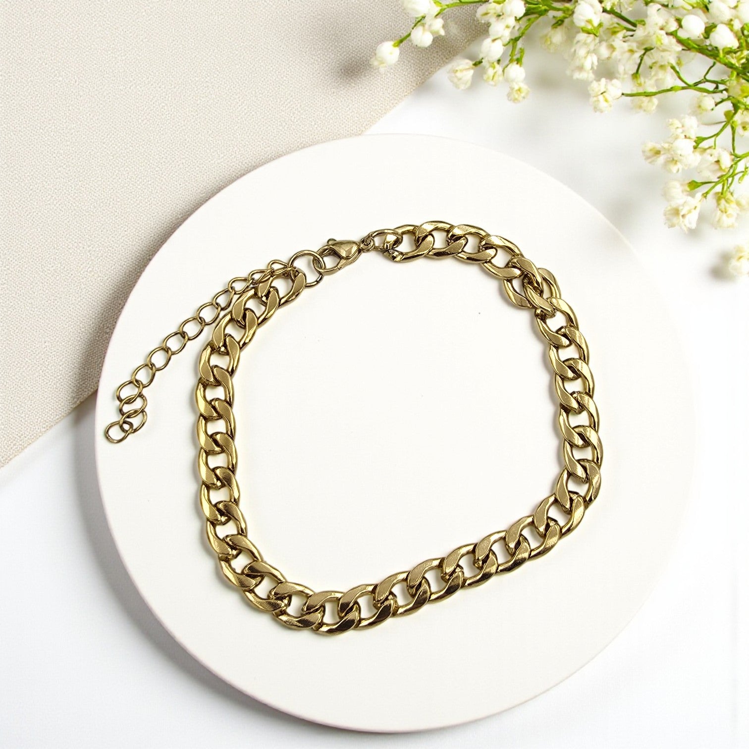 7mm Chain Link Bracelet