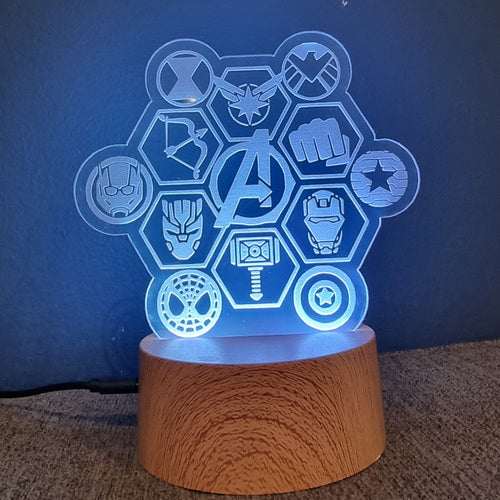 Avengers LED Night Light