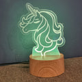 Unicorn 4 LED Night Light