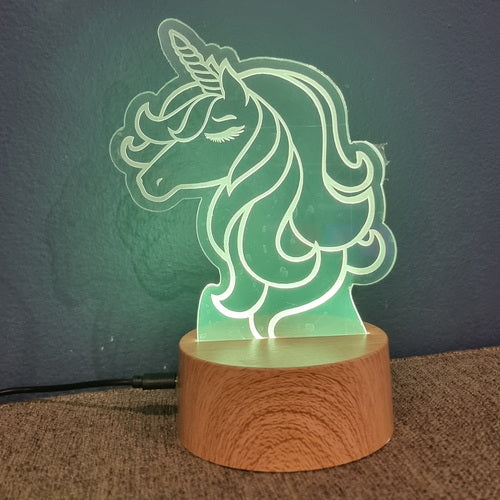 Unicorn 4 LED Night Light