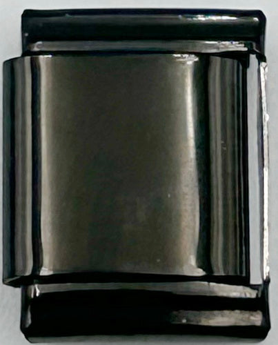 13mm Black Plated Single Link