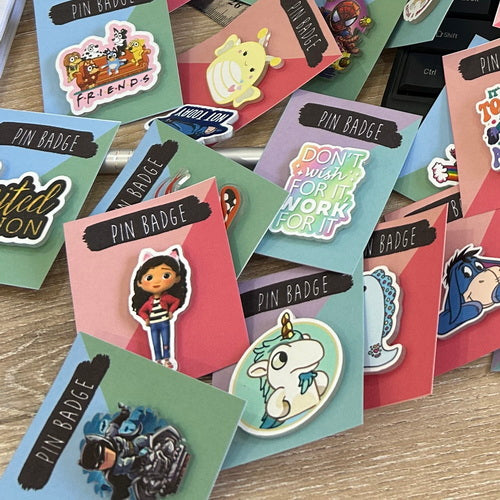 Personalized Acrylic Pins