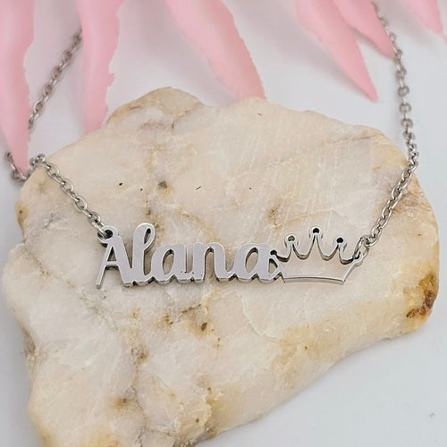 Custom Name Necklace with Icon