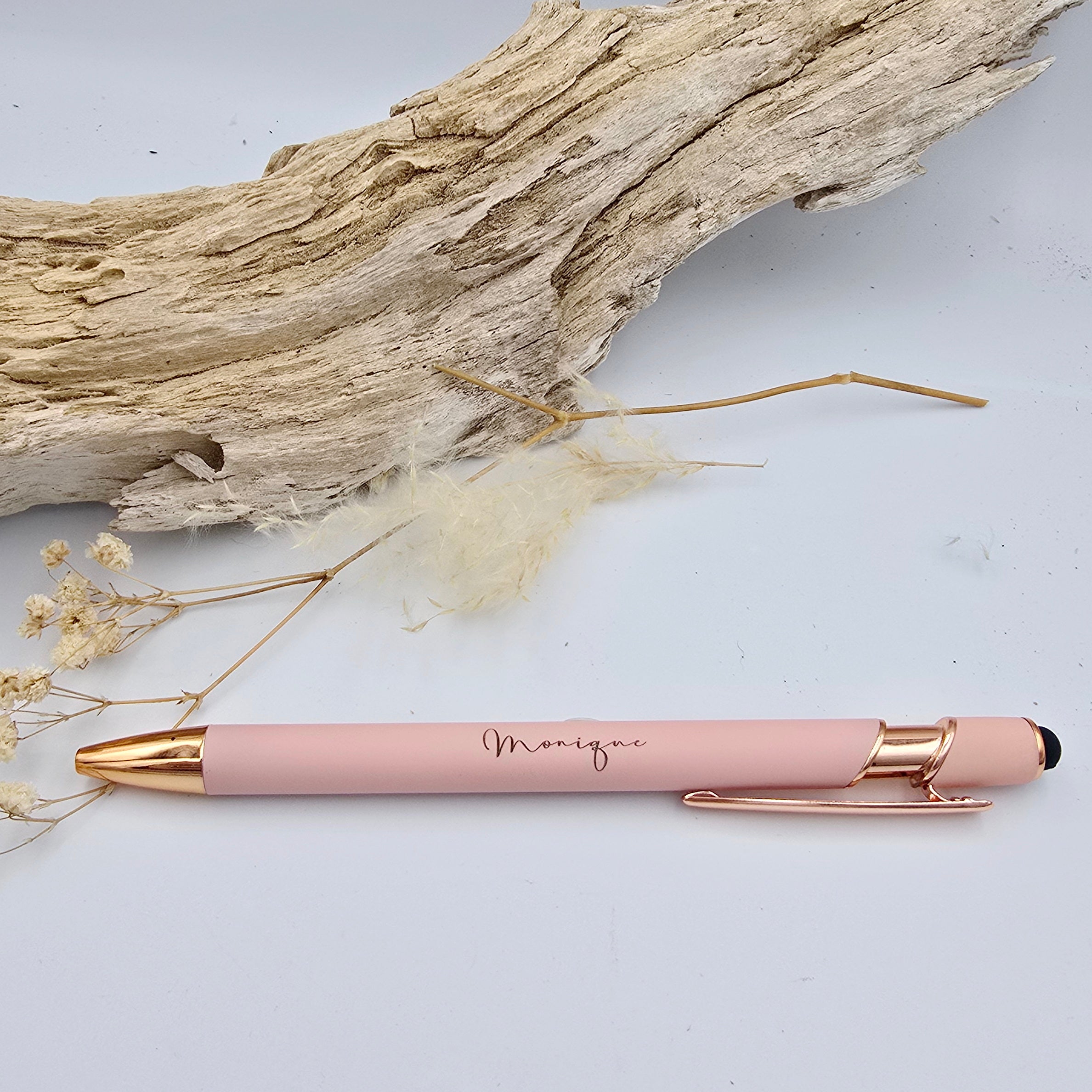 Personalized Stylus Pen - Rose Pink