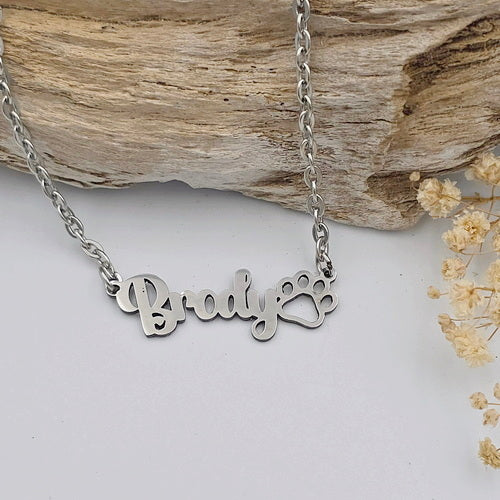 Custom Name Necklace with Icon