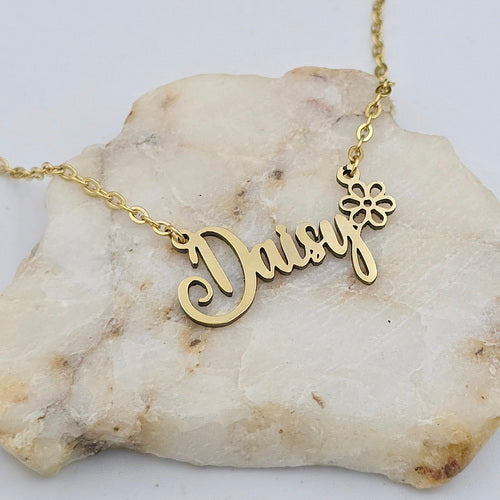 Custom Name Necklace with Icon