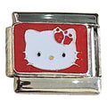 Hello Kitty Pink/Red 9mm Charm