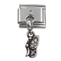 9mm Small Butterfly Dangle Charm