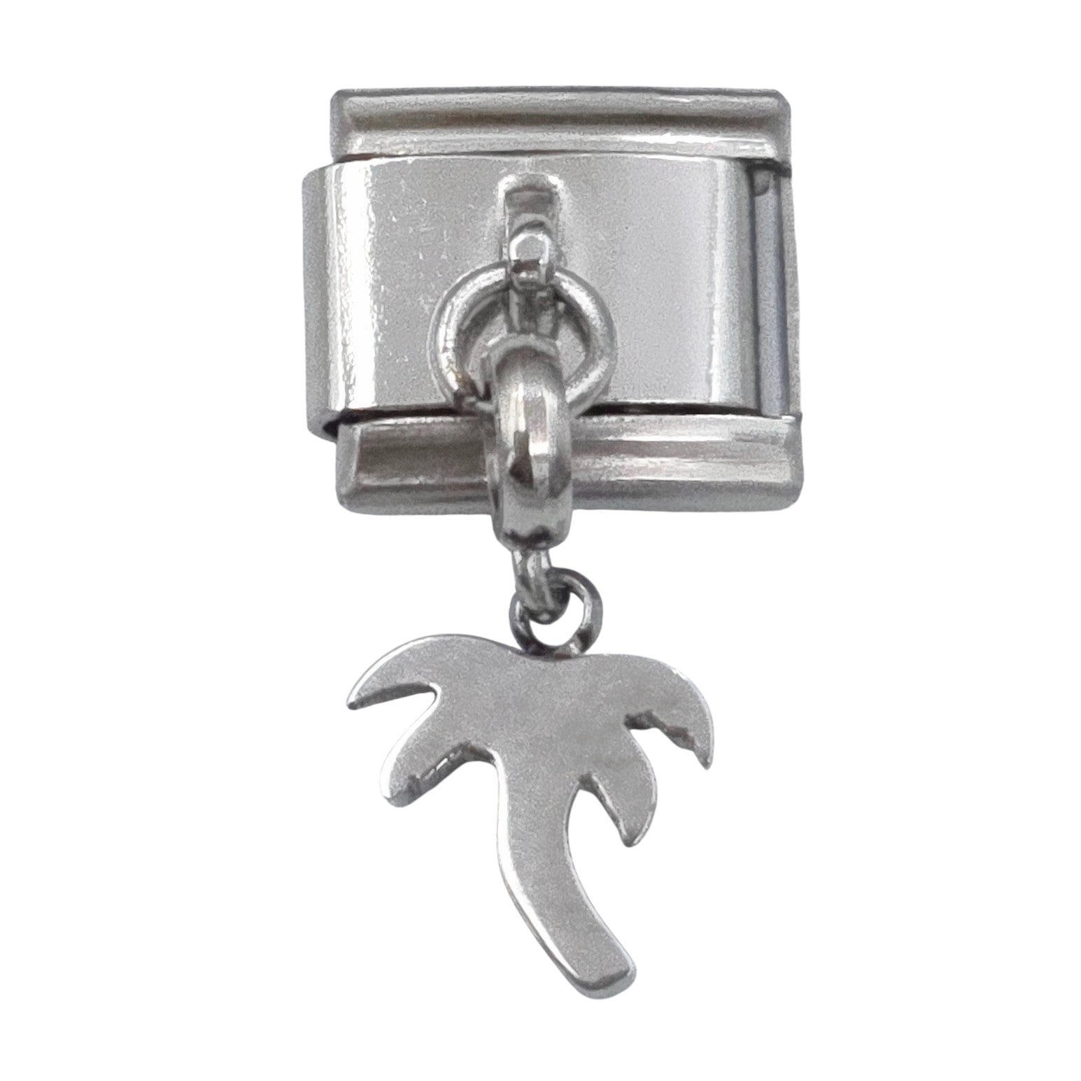 9mm Small Palm Tree Dangle Charm