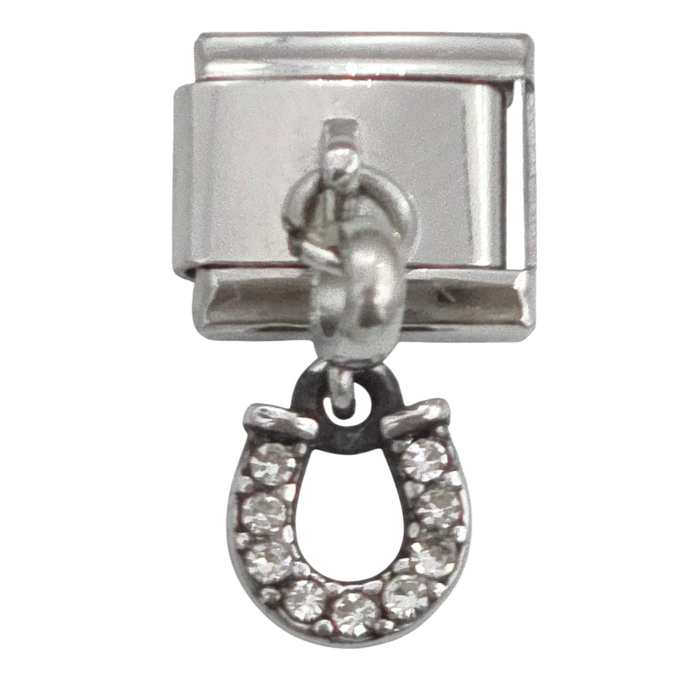 9mm Small Horseshoe Dangle Charm