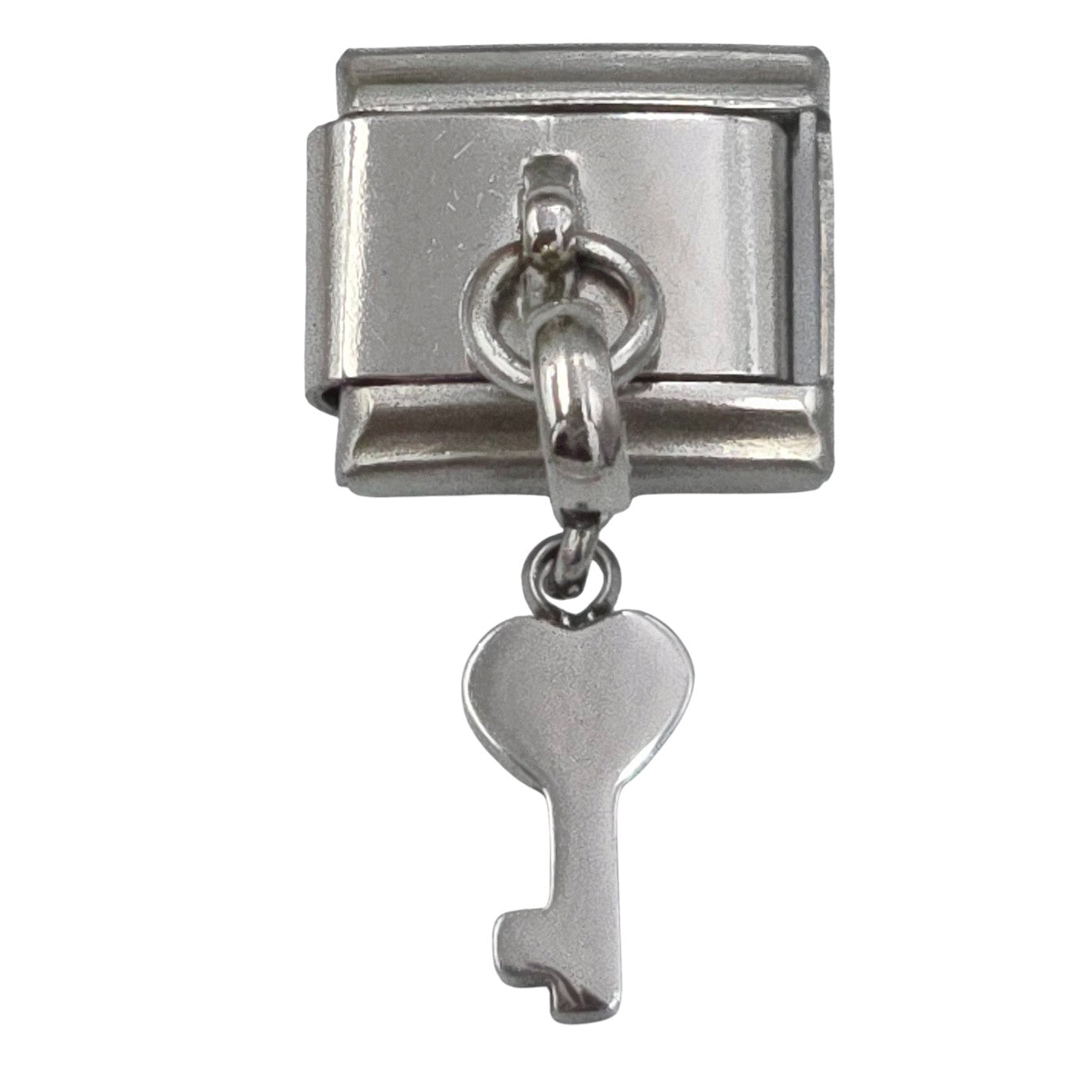 9mm Small Key Dangle Charm