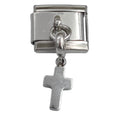 9mm Small Cross Dangle Charm
