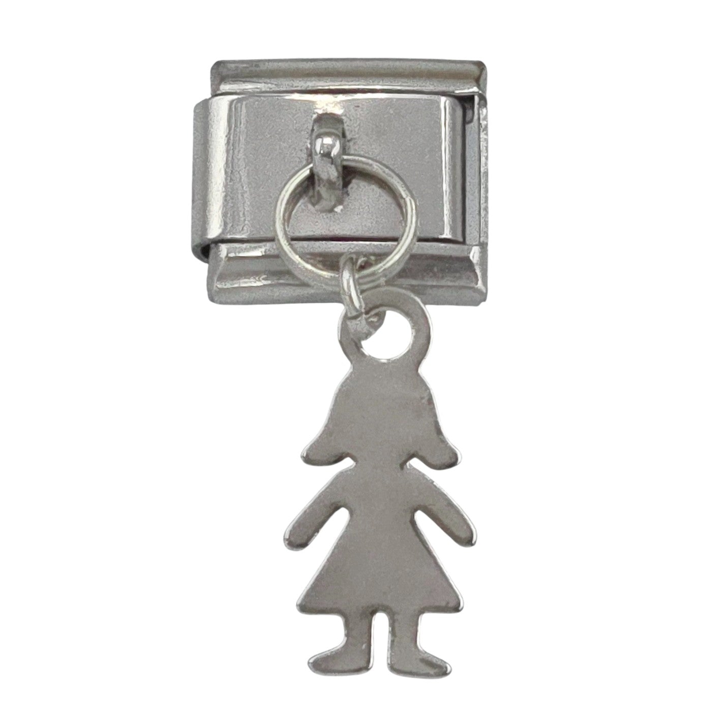 9mm Girl Dangle Charm