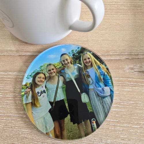 Personalized Round Acrylic Coaster