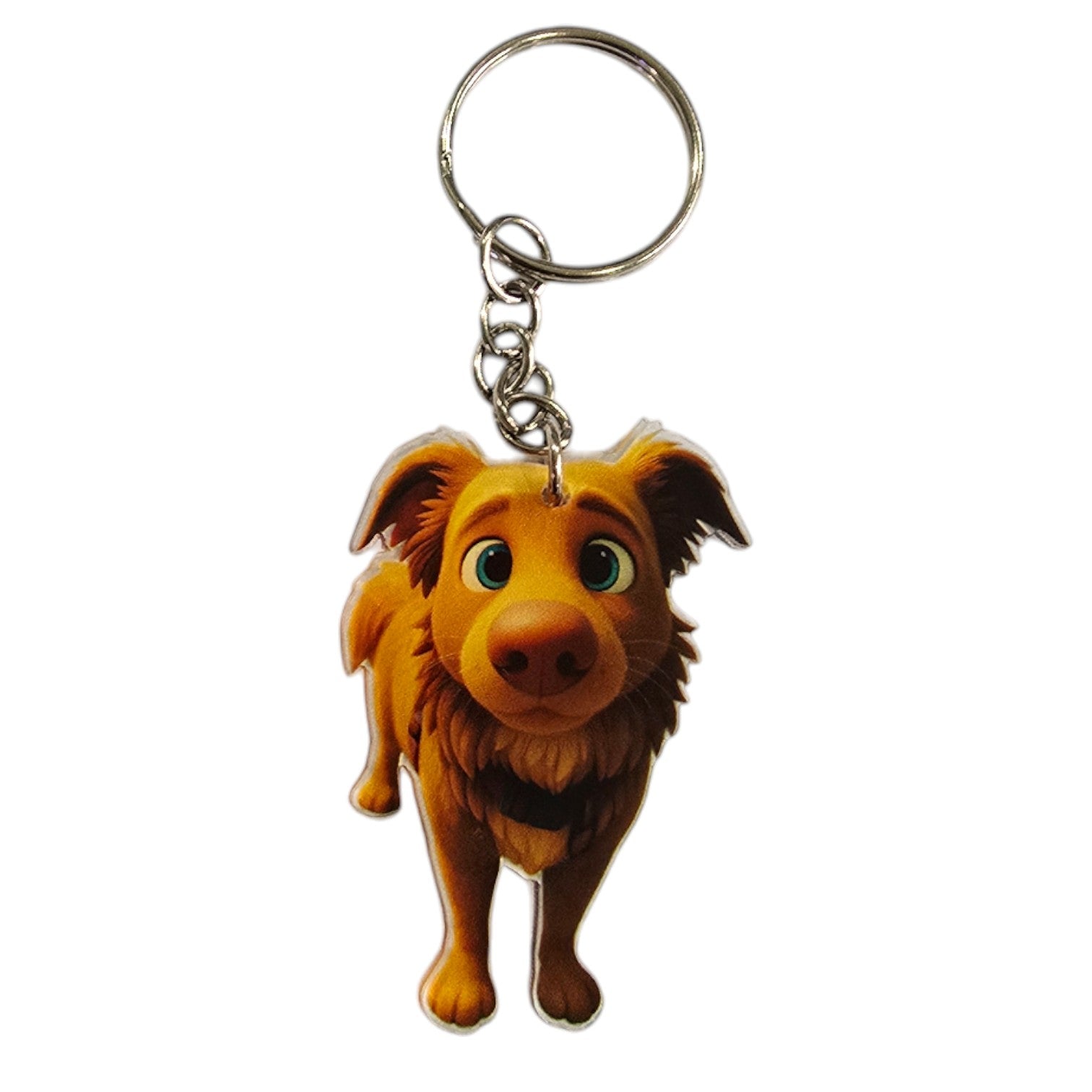 Personalized Cartoon Photo Acrylic Keychain
