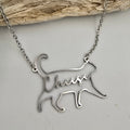 Custom Name Cat Necklace