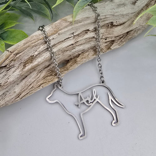 Custom Name Dog Necklace