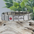 13mm Medical Alert Charm Bracelet