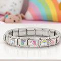 Kids Full 16 Link 9mm Italian Charm Bracelet