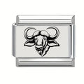 9mm Laser Engraved Charm - Buffalo