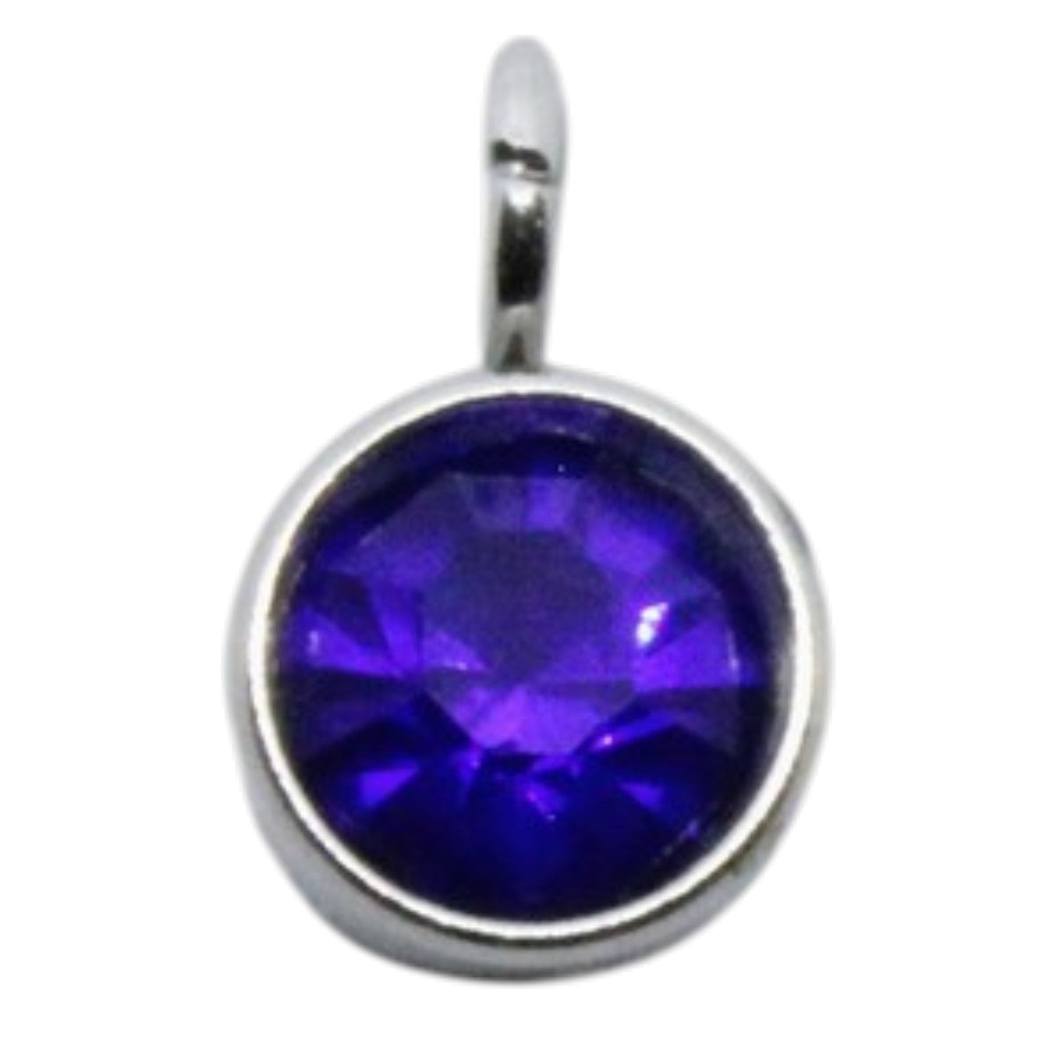 Birthstone Charm September (Engraved jewellery)