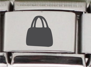 9mm Laser Italian Charm - Handbag