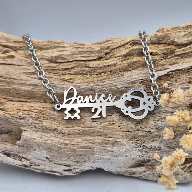 Custom Name 21st Necklace