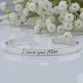 Custom Engraved 5mm Stainless Steel Bangle