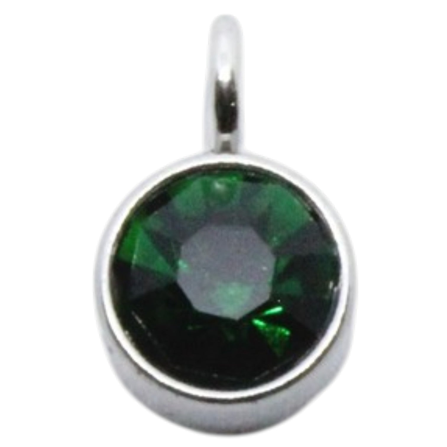 Birthstone Charm May (Engraved jewellery)