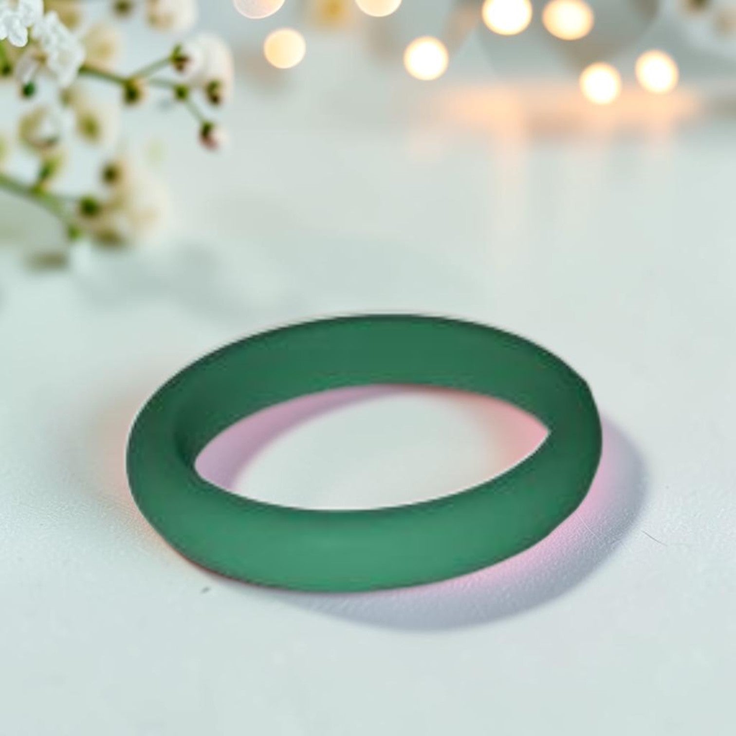 Active Silicone Sport Rings - Ladies Stacker Turquoise (Click product to choose size)