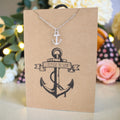Anchor Pendant & Chain - Card 307